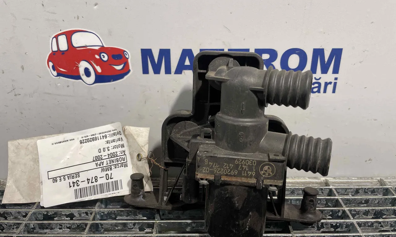 ROBINET APA BMW 5 2001-2010
