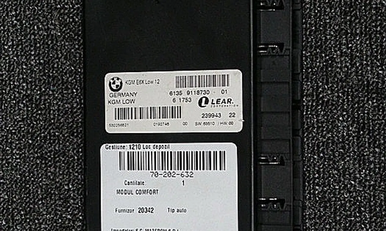 MODUL CONFORT BMW 5 2004-2010