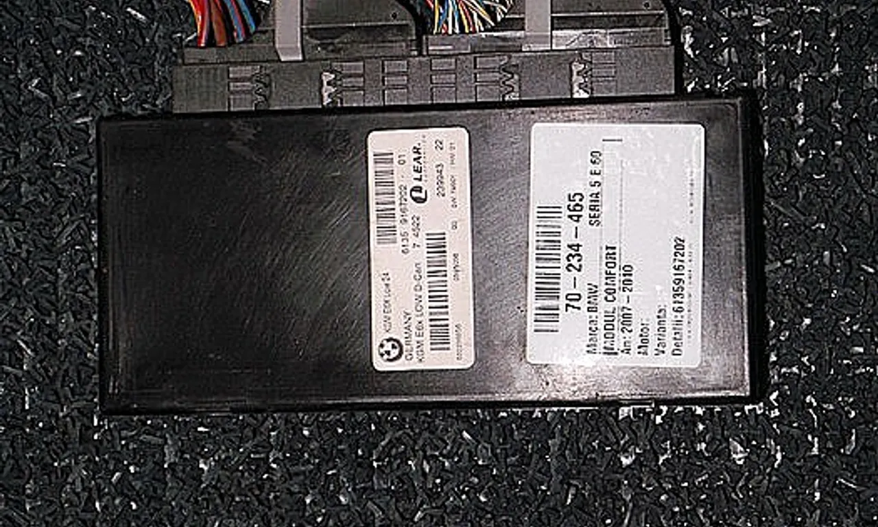MODUL CONFORT BMW 5 2004-2010