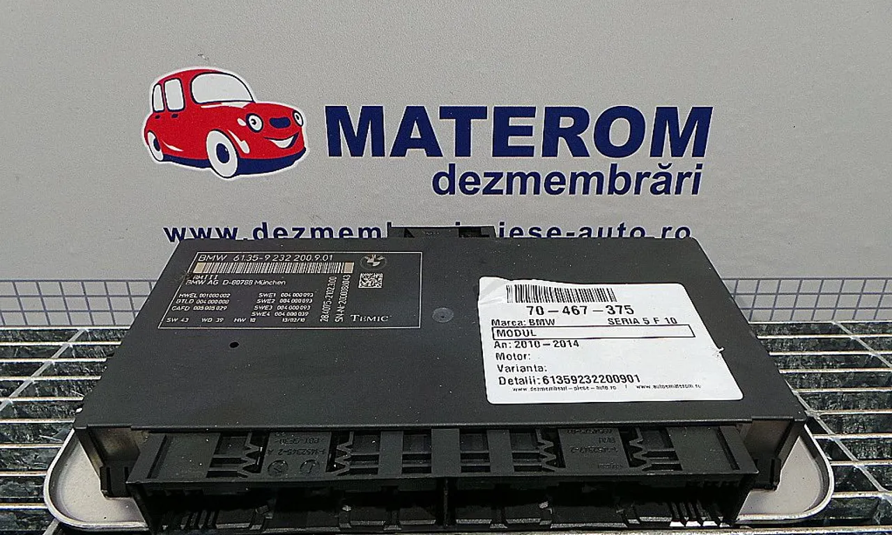 MODUL CONFORT BMW 5 2009-2016