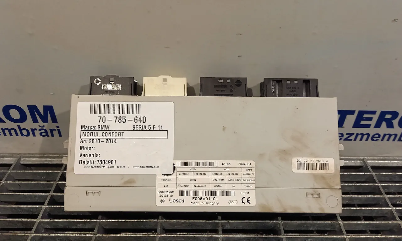 MODUL CONFORT BMW 5 2009-2016
