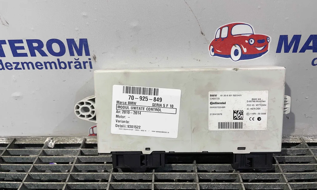 MODUL UNITATE CONTROL BMW 5 2009-2016