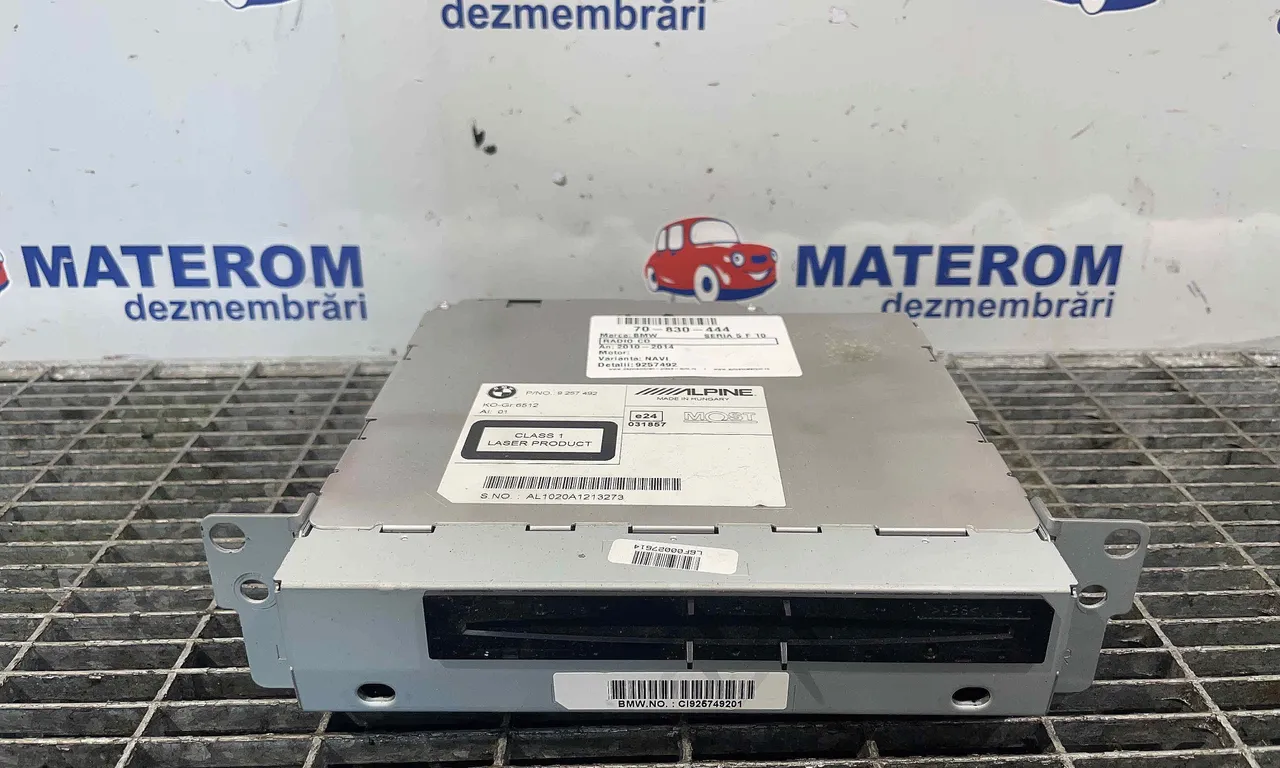 RADIO CD BMW 5 2009-2016