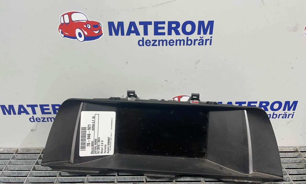 AFISAJ BORD BMW 5 2009-2017