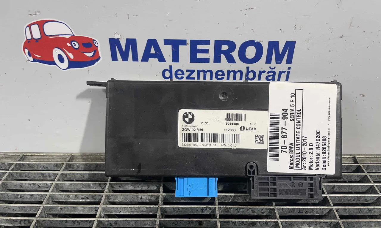 MODUL UNITATE CONTROL BMW 5 2009-2017