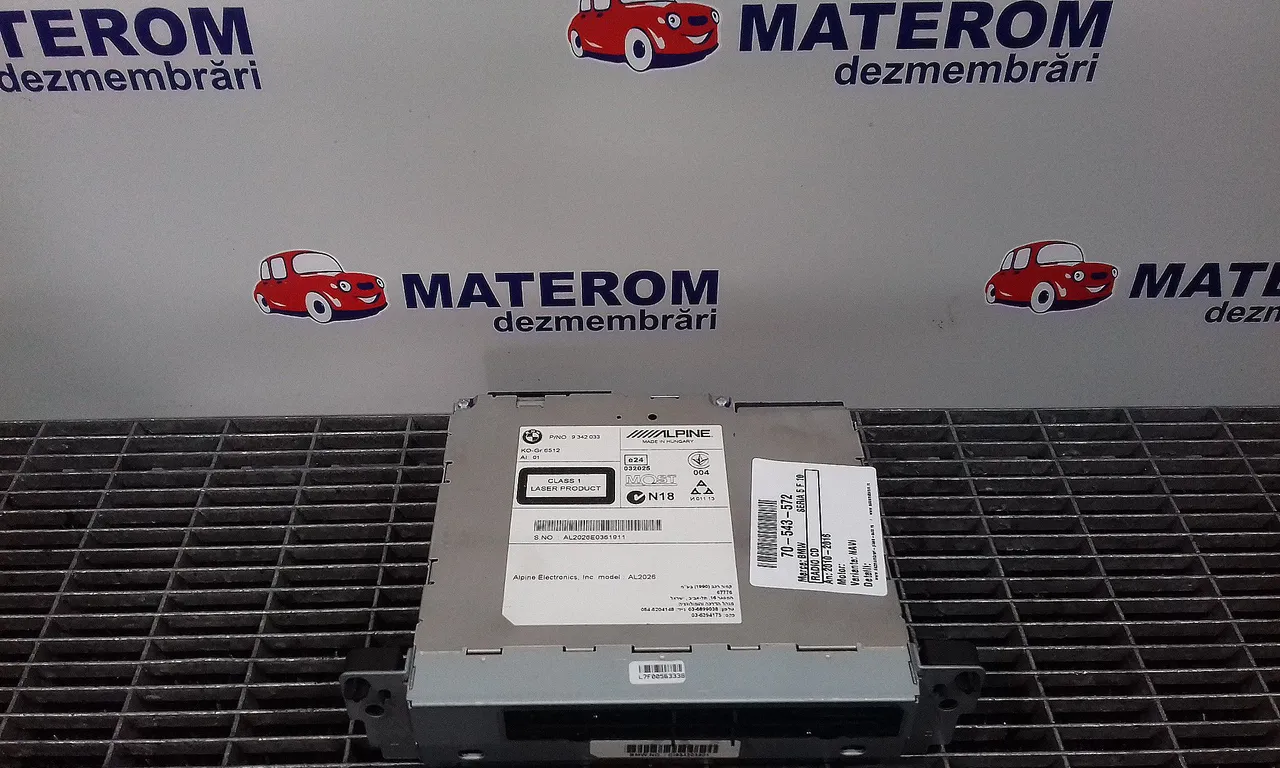 RADIO CD BMW 5 2009-2017