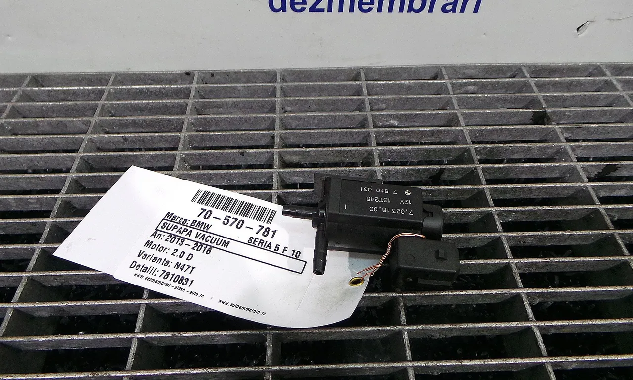 SUPAPA VACUUM BMW 5 2009-2017