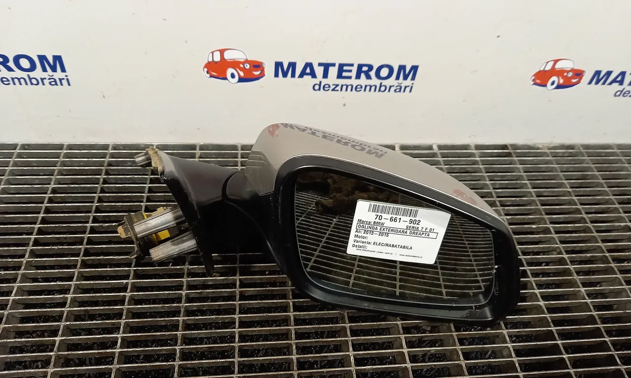 OGLINDA EXTERIOARA DREAPTA BMW 7 2008-2015