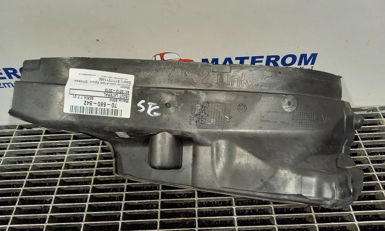 SCUT LATERAL BMW 7 2008-2015