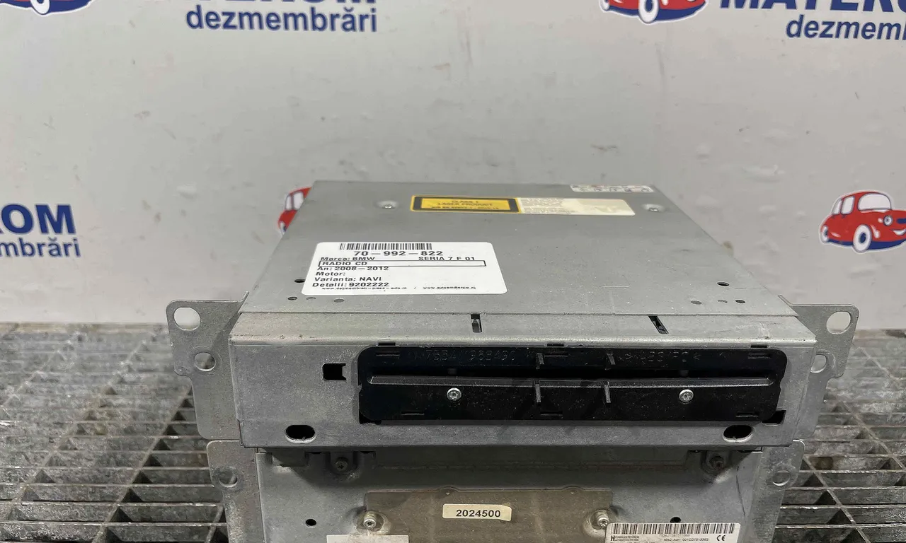 RADIO CD BMW 7 2008-2015