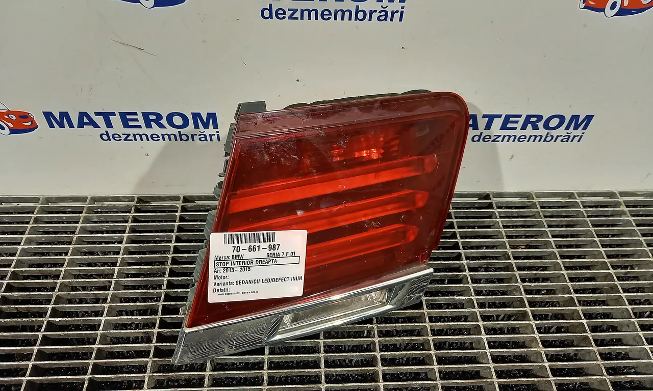 STOP INTERIOR DREAPTA BMW 7 2008-2015