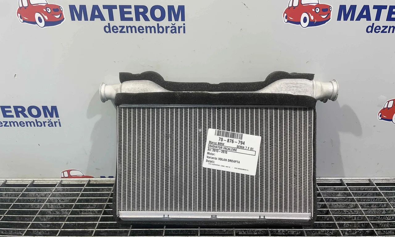 RADIATOR INCALZIRE BMW 7 2008-2015