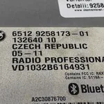 RADIO CD BMW X1 xDrive 20D 2009-2015 oe-9258173, vedere laterala
