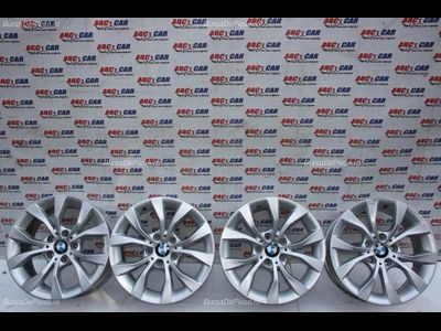 Set jante aliaj R17 BMW X1 2009-2015 oe 6789141-13, vedere frontata