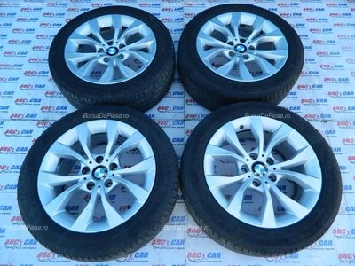 Set jante aliaj R17 BMW X1 2009-2015 oe 6789141, vedere frontata