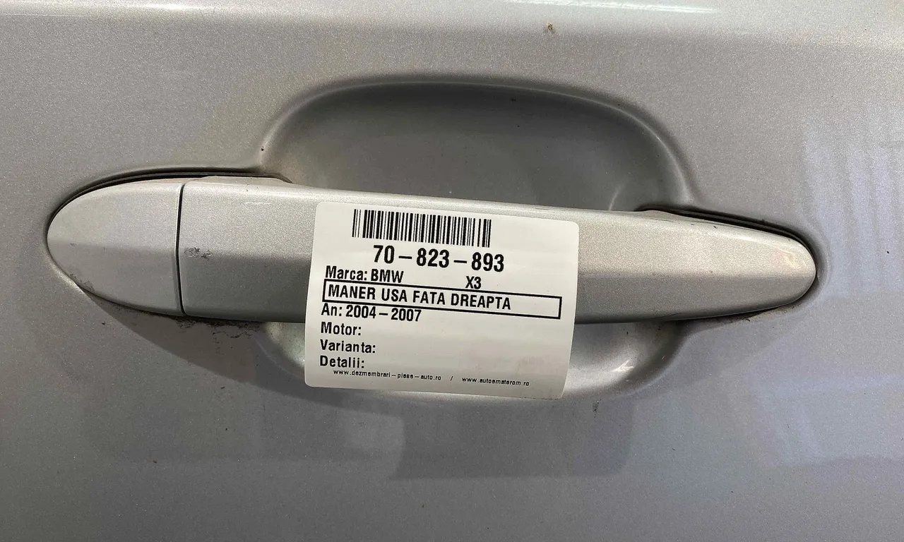MANER USA FATA DREAPTA BMW X3 2003-2011