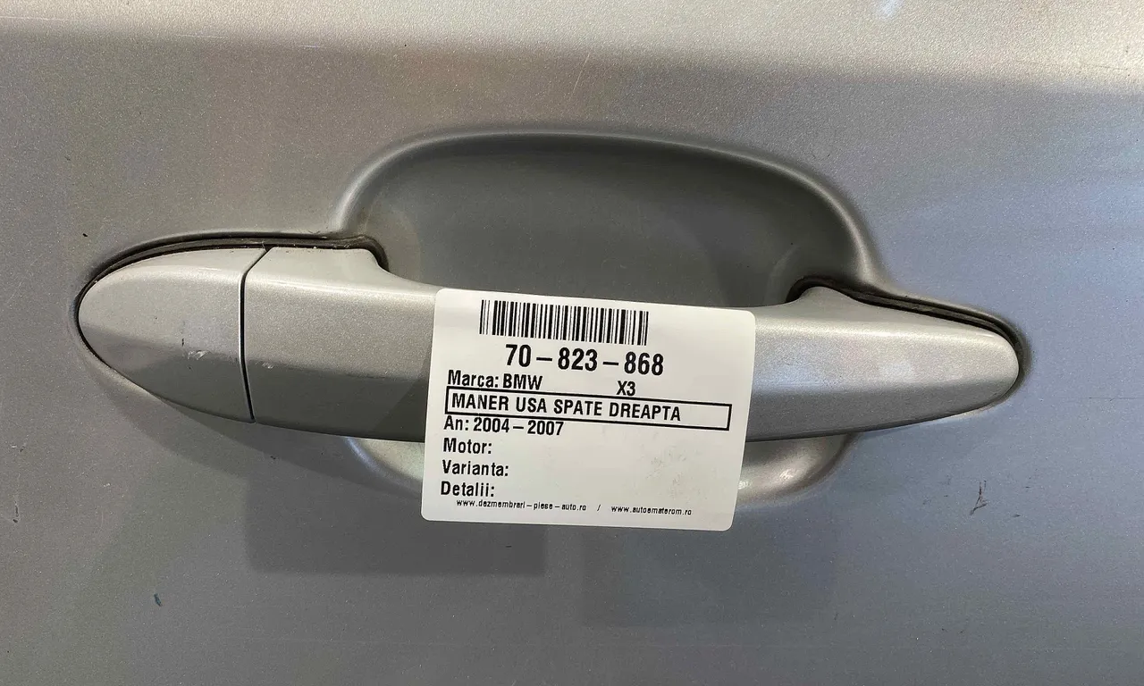 MANER USA SPATE DREAPTA BMW X3 2003-2011