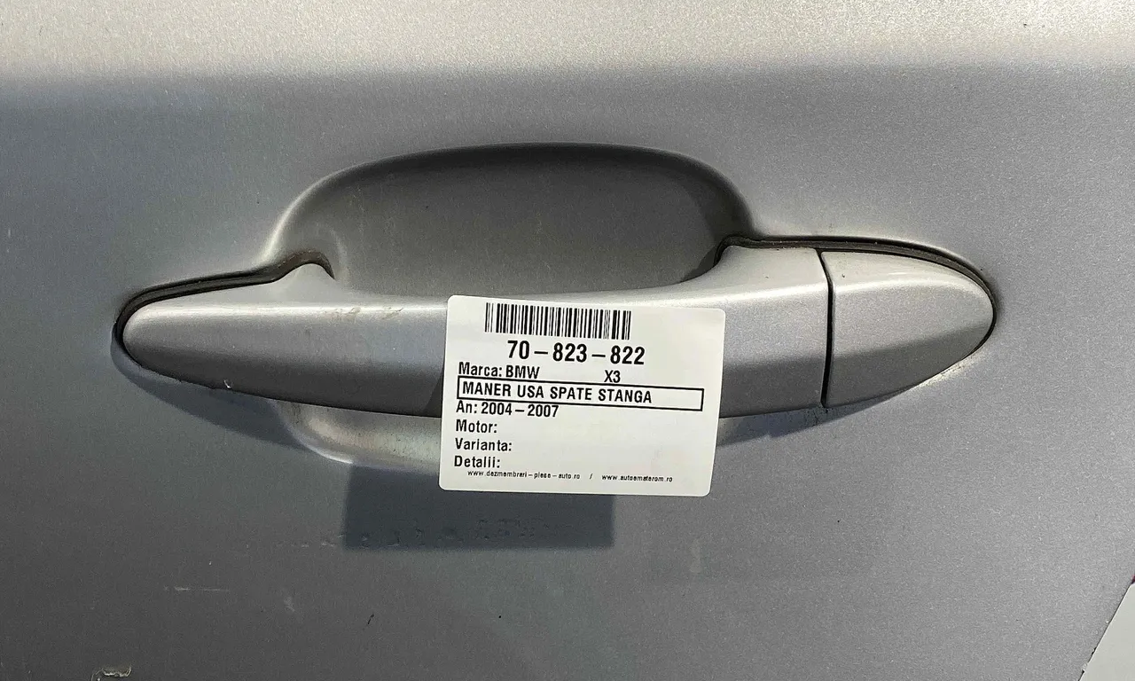 MANER USA SPATE STANGA BMW X3 2003-2011