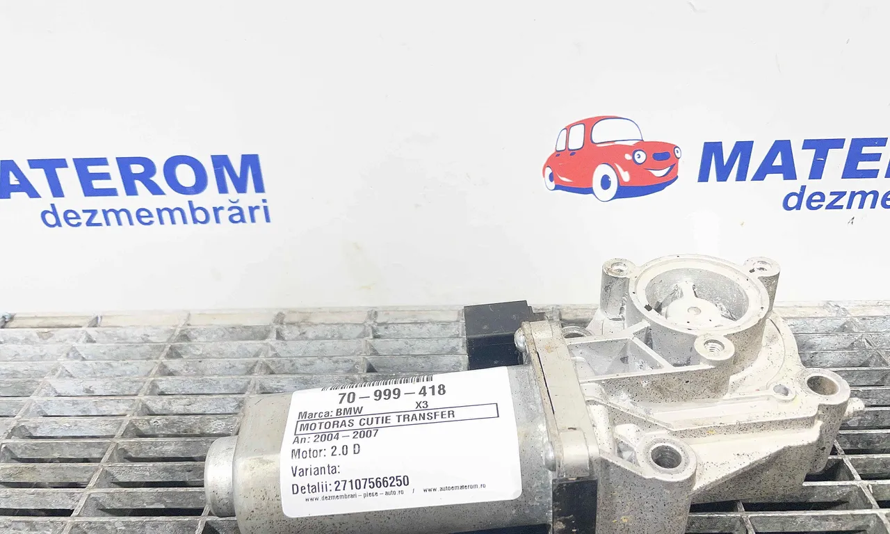 MOTORAS CUTIE TRANSFER BMW X3 2003-2011