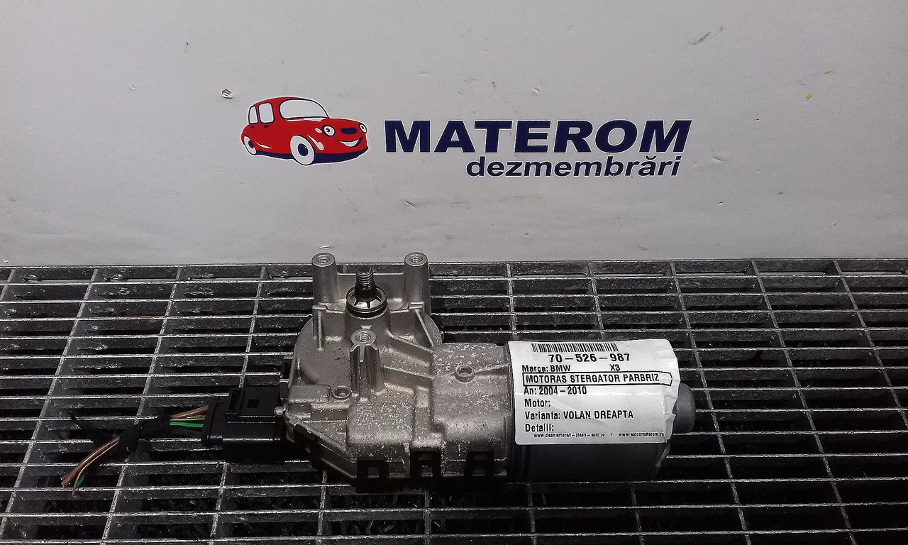 MOTORAS STERGATOR PARBRIZ BMW X3 2003-2011