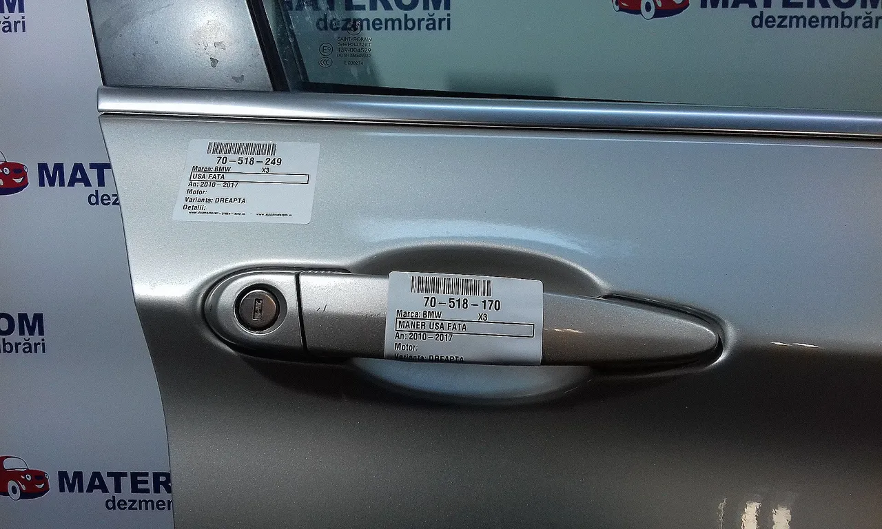 MANER USA FATA DREAPTA BMW X3 2010-2017