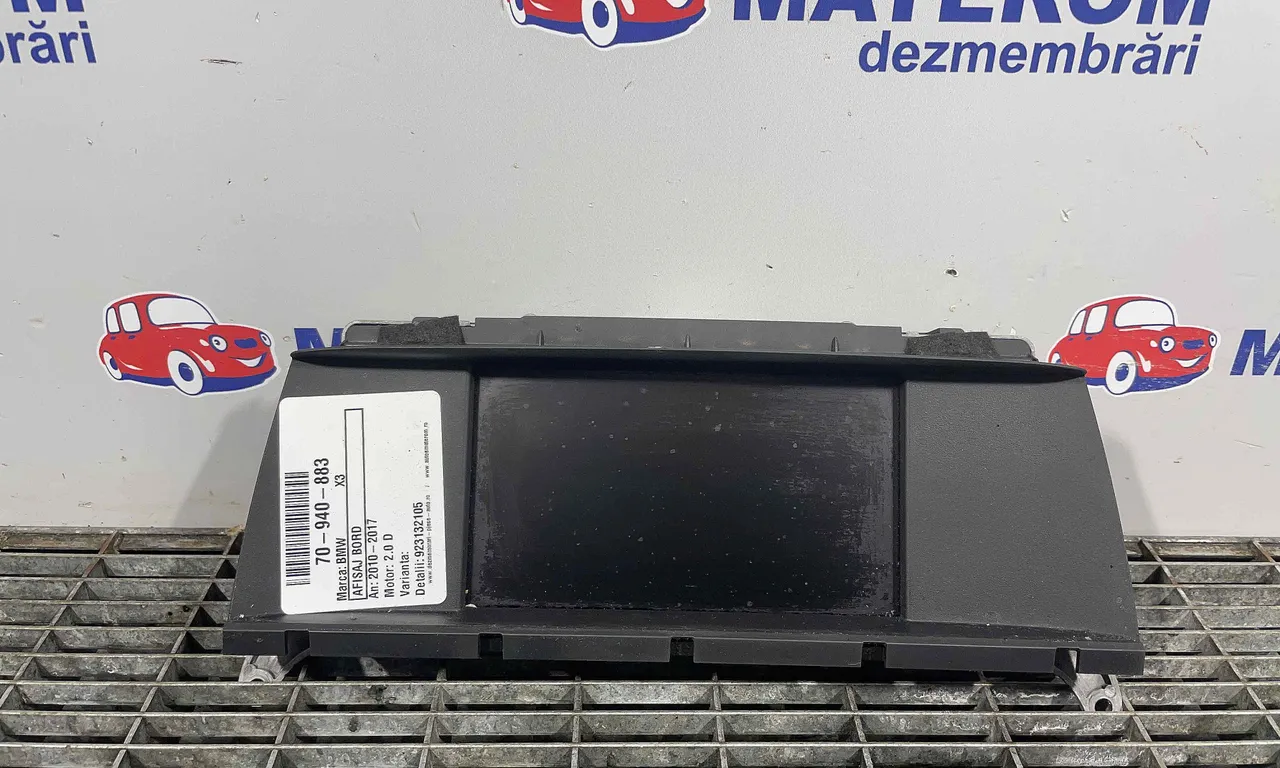 AFISAJ BORD BMW X3 2010-2017