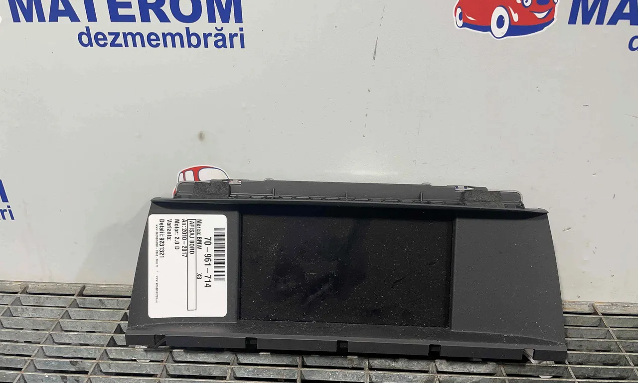 AFISAJ BORD BMW X3 2010-2017