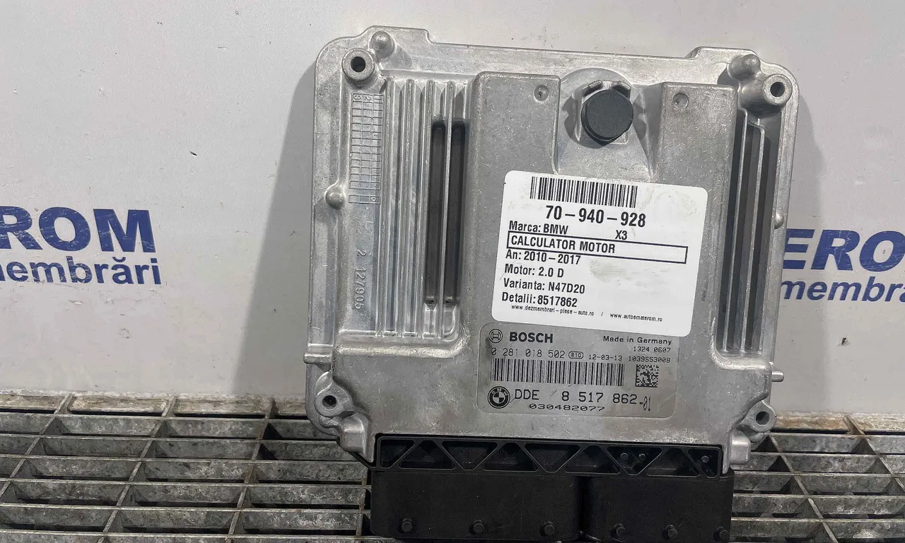CALCULATOR MOTOR BMW X3 2010-2017