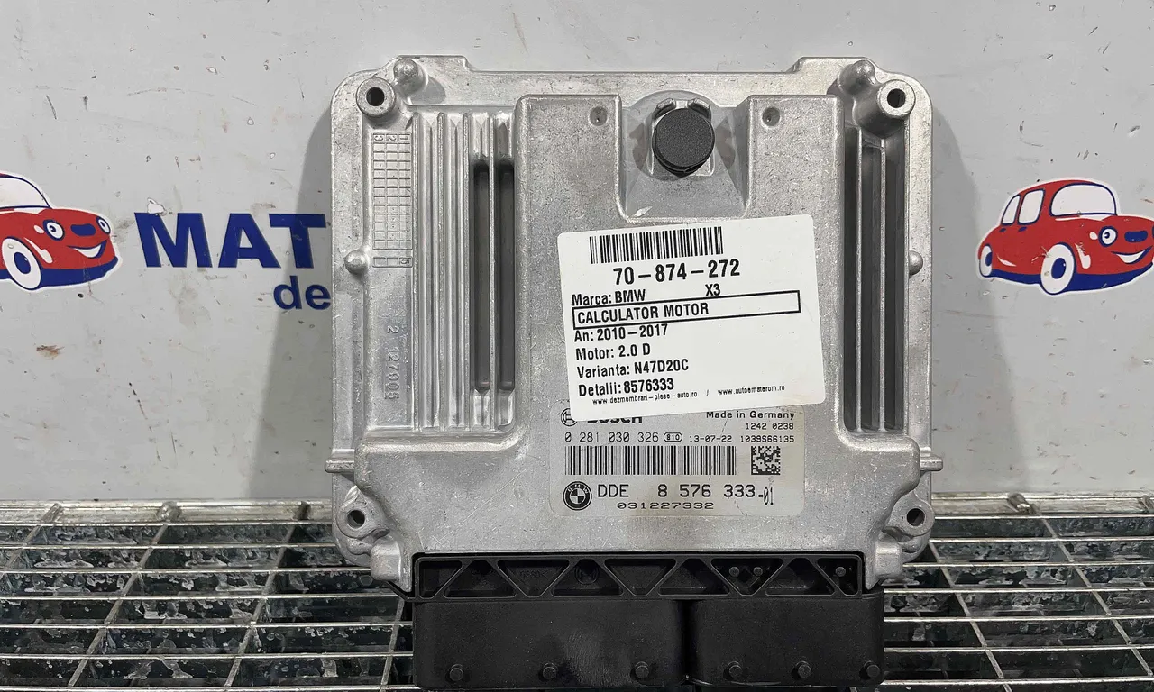 CALCULATOR MOTOR BMW X3 2010-2017
