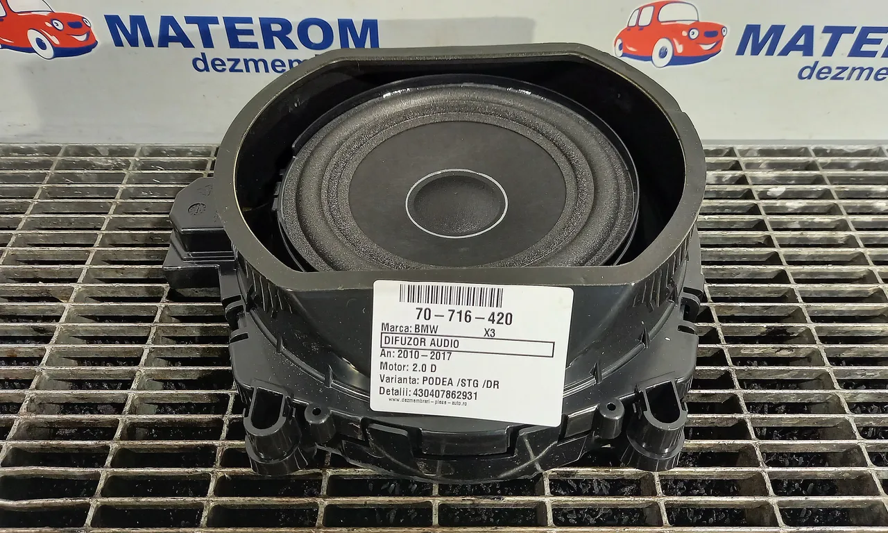 DIFUZOR AUDIO BMW X3 2010-2017