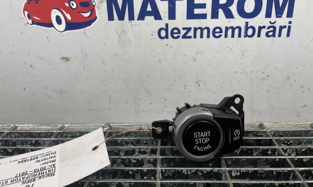 INTRERUPATOR START /STOP BMW X3 2010-2017