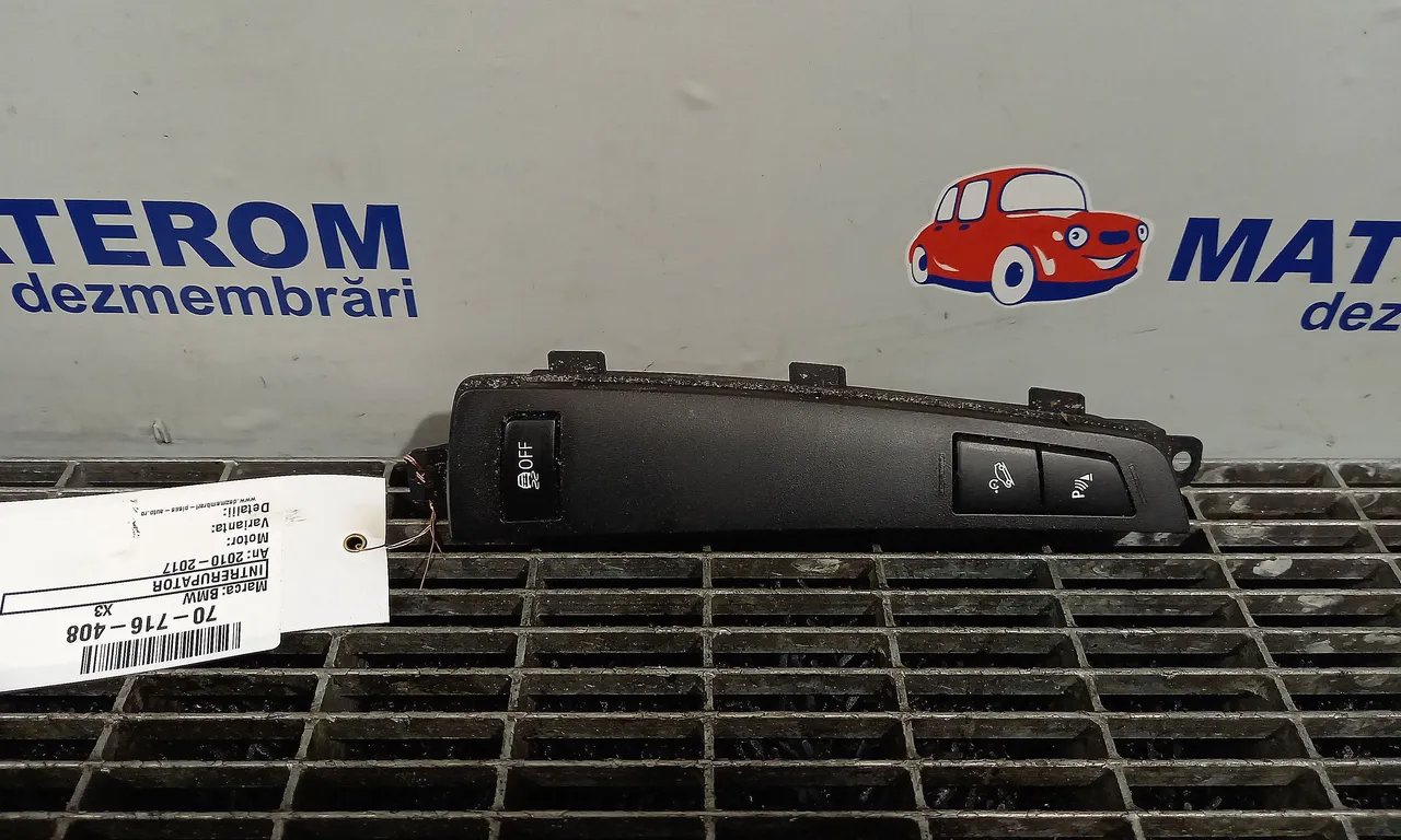 INTRERUPATOR START/STOP OFF BMW X3 2010-2017