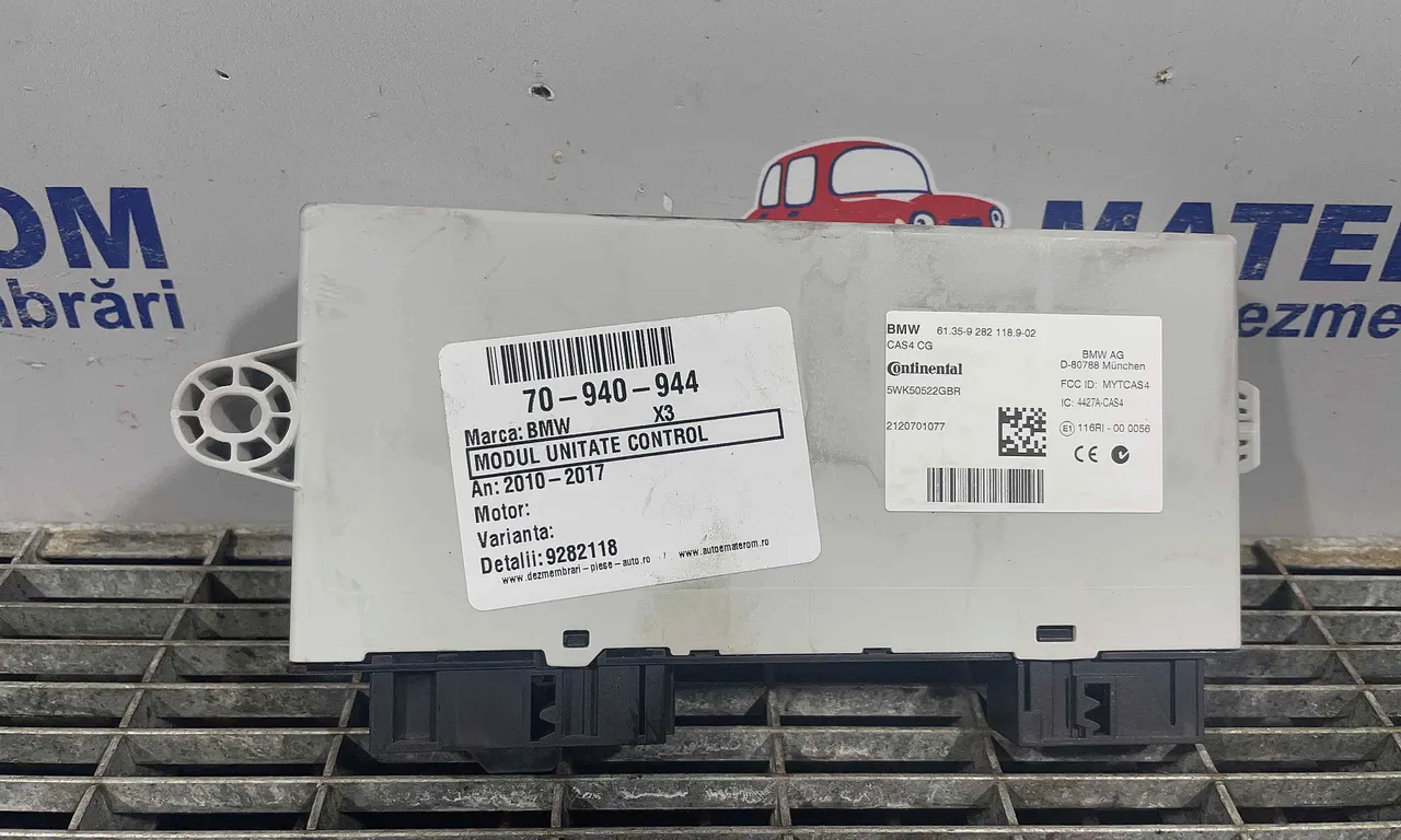MODUL UNITATE CONTROL BMW X3 2010-2017