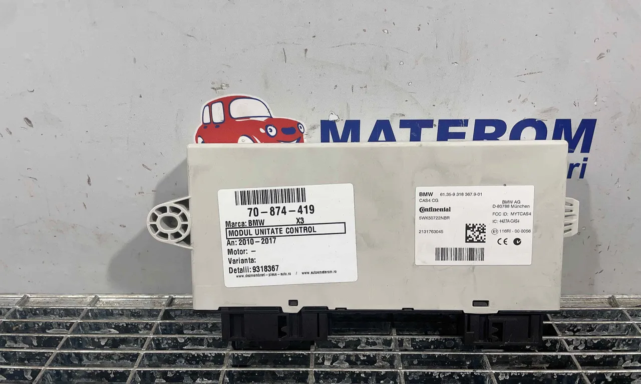 MODUL UNITATE CONTROL BMW X3 2010-2017