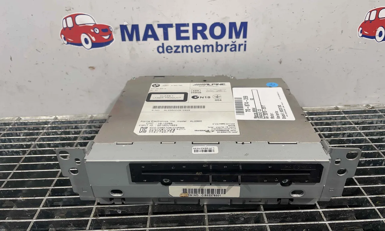 RADIO CD BMW X3 2010-2017