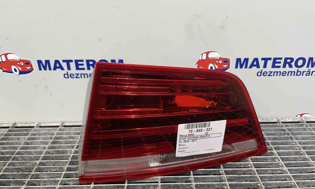 STOP INTERIOR DREAPTA BMW X3 2010-2017