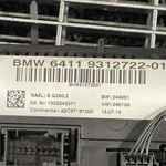 TABLOU COMANDA INCALZIRE BMW X3 xDrive 20D 2010-2017 oe-9312722, vedere laterala