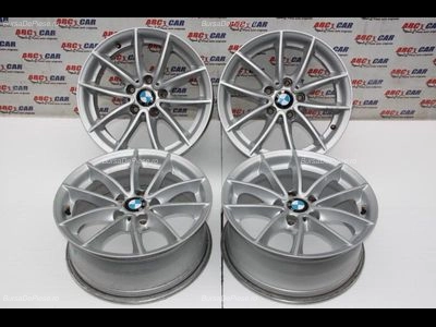 Set jante aliaj R17 BMW X3 2010-2017 oe 6787575, vedere frontata