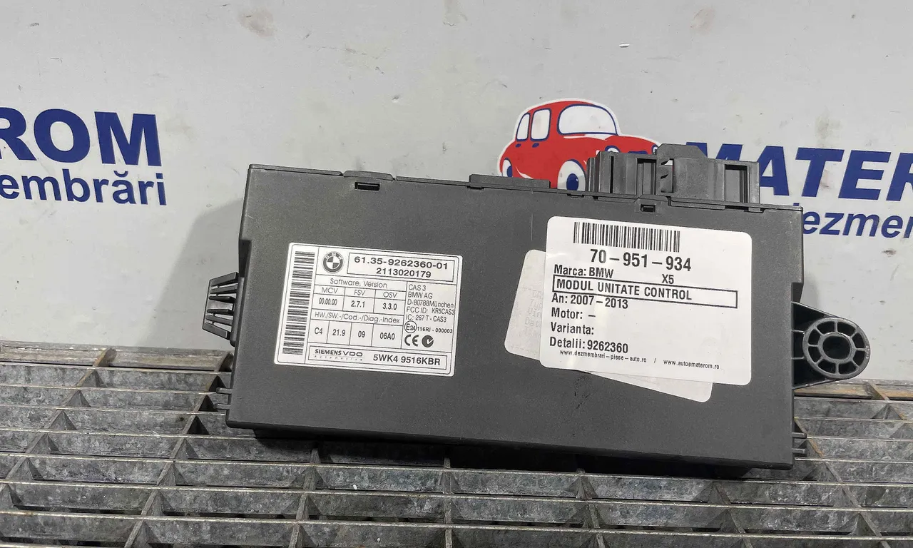 MODUL UNITATE CONTROL BMW X5 2006-2013