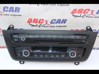 Panou comenzi clima si radio BMW X5 2006-2013, vedere frontata