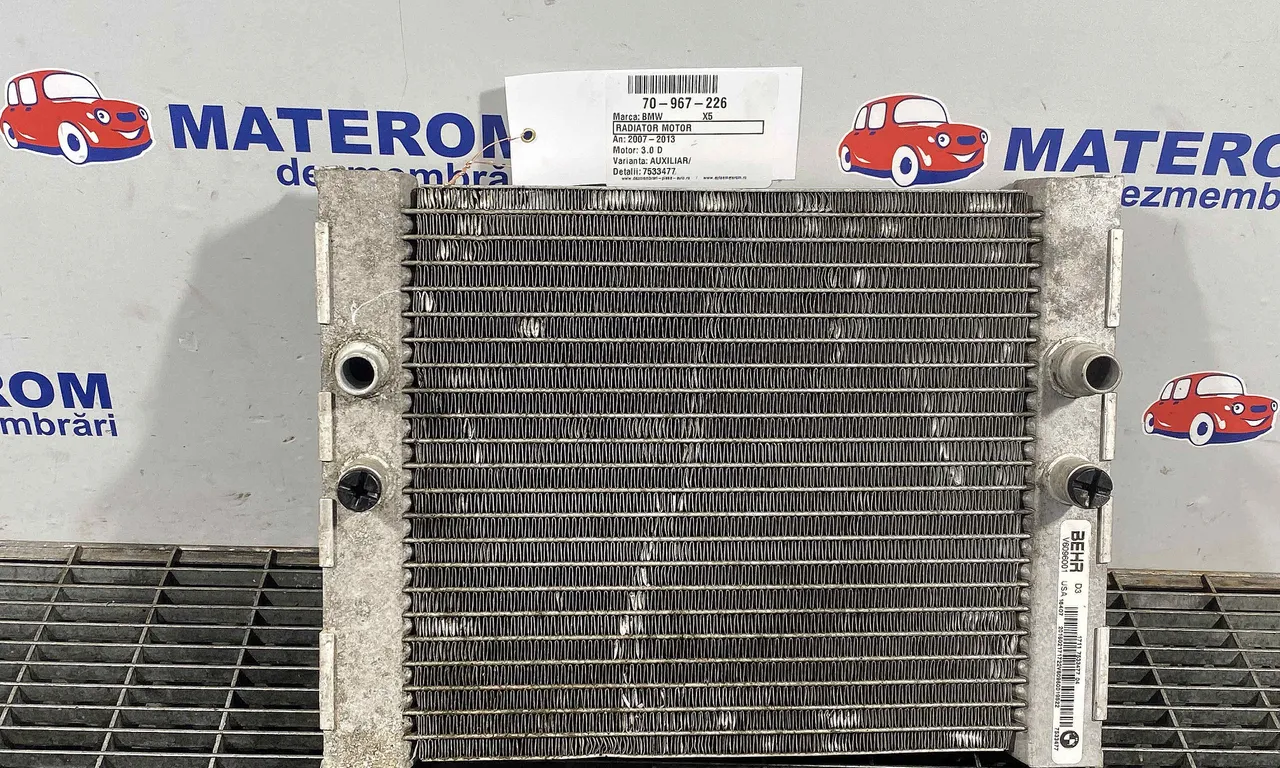 RADIATOR MOTOR BMW X5 2006-2013