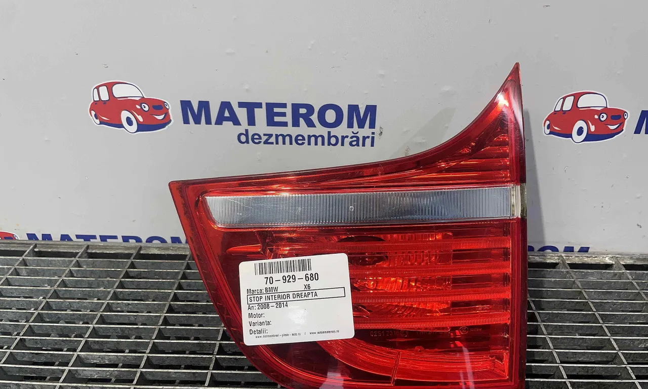 STOP INTERIOR DREAPTA BMW X6 2007-2015