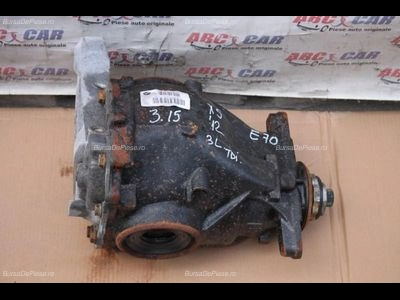 Diferential spate raport 3.15 BMW X6 2007-2015 oe 7590913-04, vedere frontata