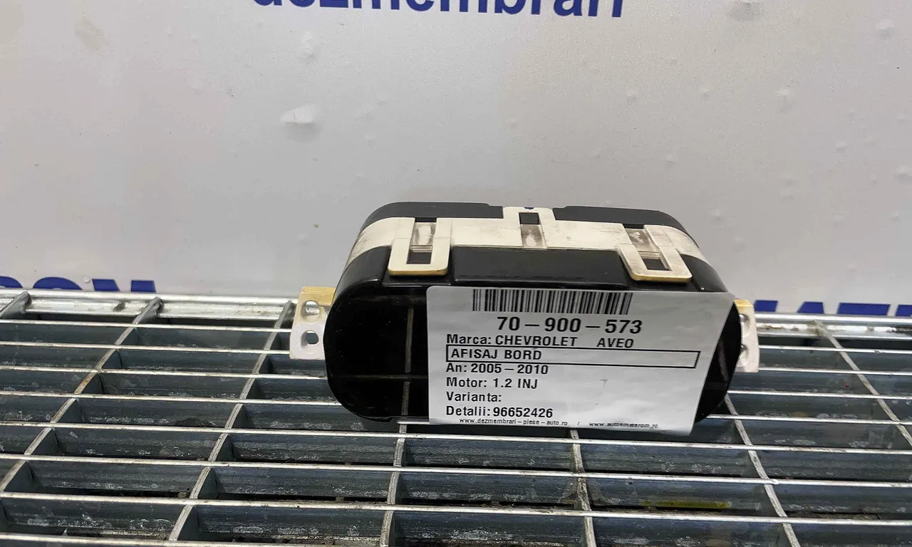 AFISAJ BORD CHEVROLET AVEO / KALOS 2005-2010