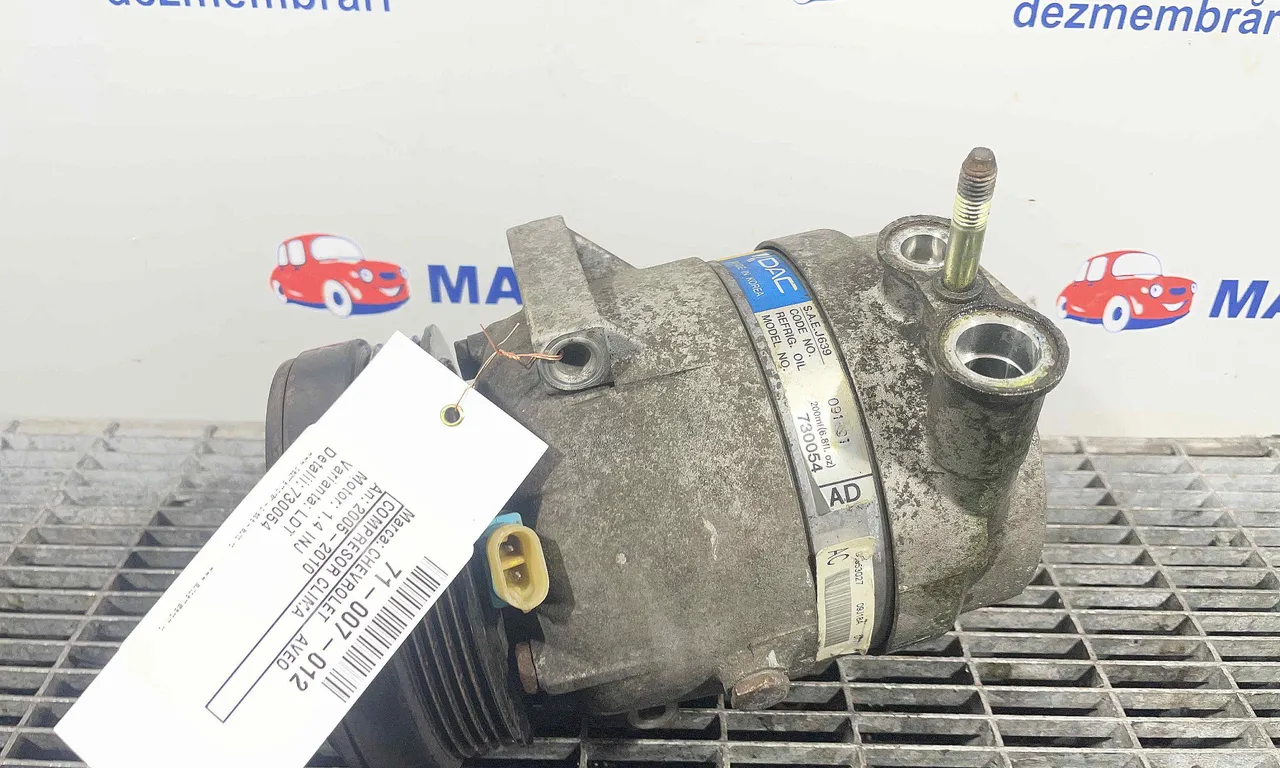 COMPRESOR CLIMA CHEVROLET AVEO / KALOS 2005-2010
