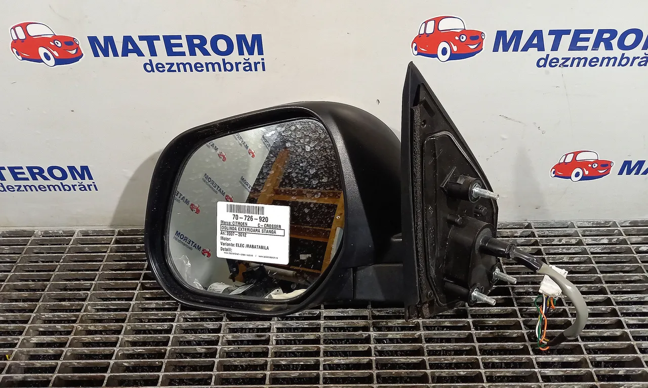 OGLINDA EXTERIOARA STANGA CITROEN C-CROSSER 2007-2012