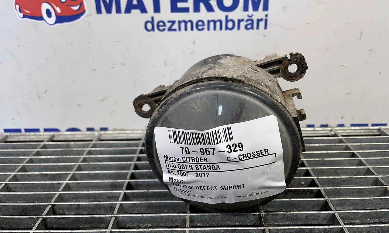 HALOGEN STANGA CITROEN C-CROSSER 2007-2012