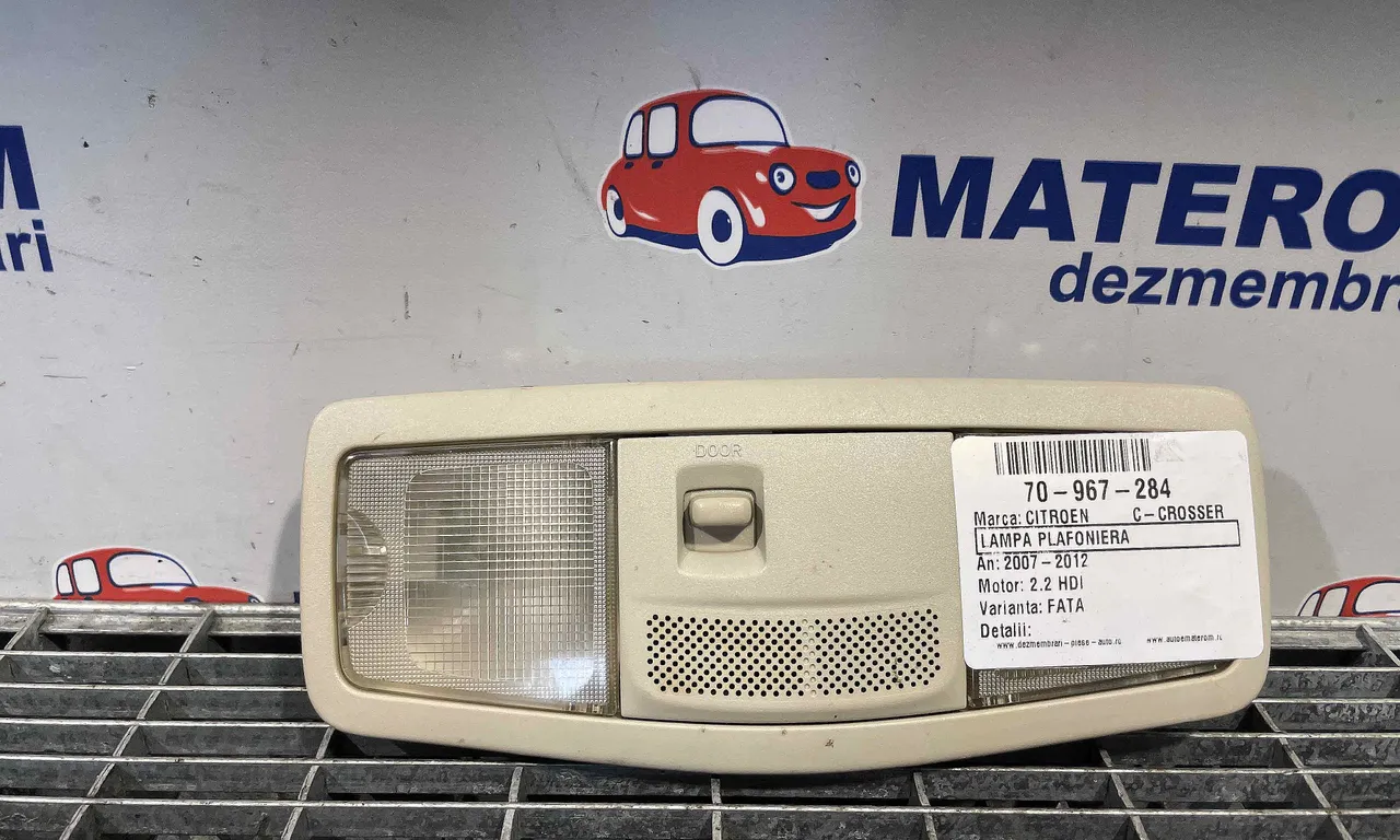 LAMPA PLAFONIERA CITROEN C-CROSSER 2007-2012