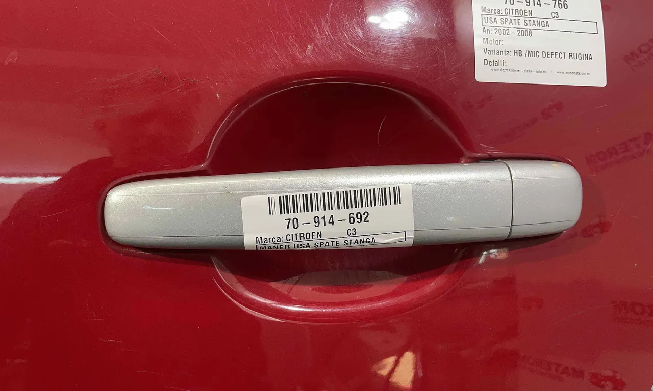 MANER USA SPATE STANGA CITROEN C3 I 2002-2013