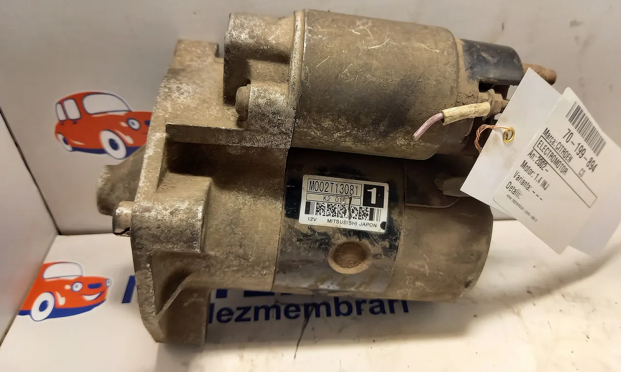 ELECTROMOTOR CITROEN C3 I 2002-2013
